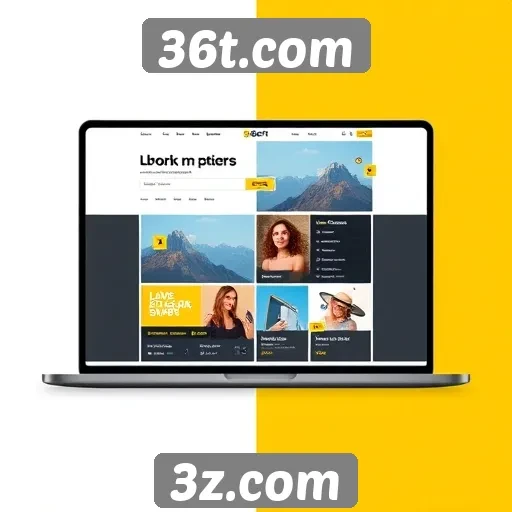 A evolução do design do site 36t.com