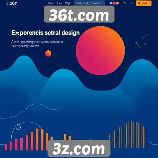 Avaliação de gráficos e design em 36t.com